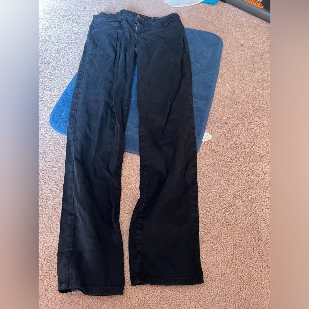 J‎ brand black jeans 26